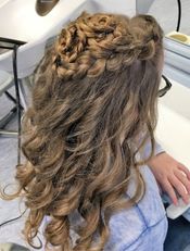 blonde Locken